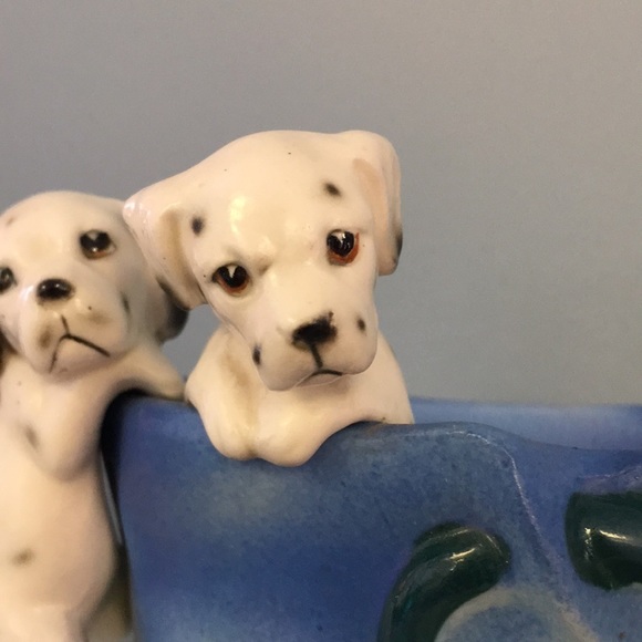 VINTAGE Lipper and Mann 101 Dalmatians Old Shoe Bank- BLUE - Picture 11 of 12